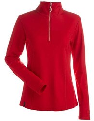 NILS Robin 1/4 Zip Top Women's in Red